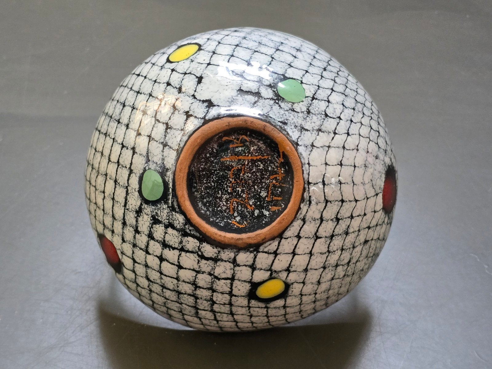 Aldo Londi voor Bitossi aardewerk mandje, jaren '60, Antiek en Kunst, Ophalen of Verzenden