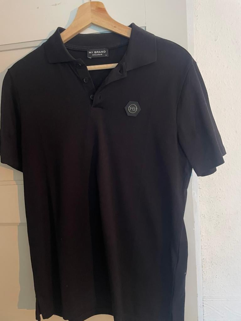 My brand polo, Ophalen of Verzenden, Nieuw, Maat 46 (S) of kleiner, Zwart