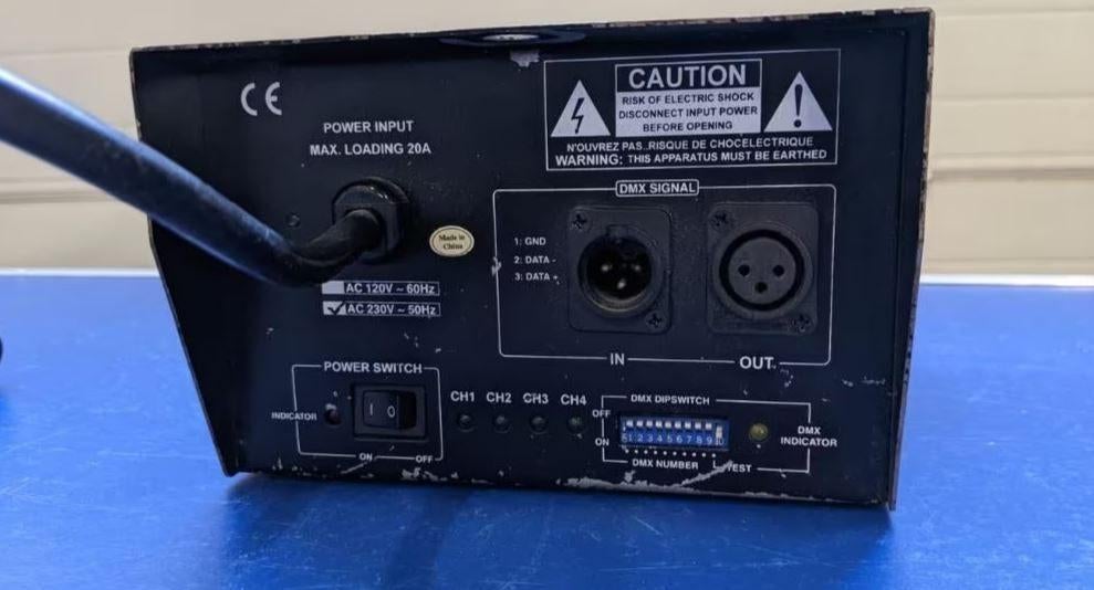Botex 4 kanaals DMX Switchpack, Ophalen of Verzenden, Gebruikt, Licht