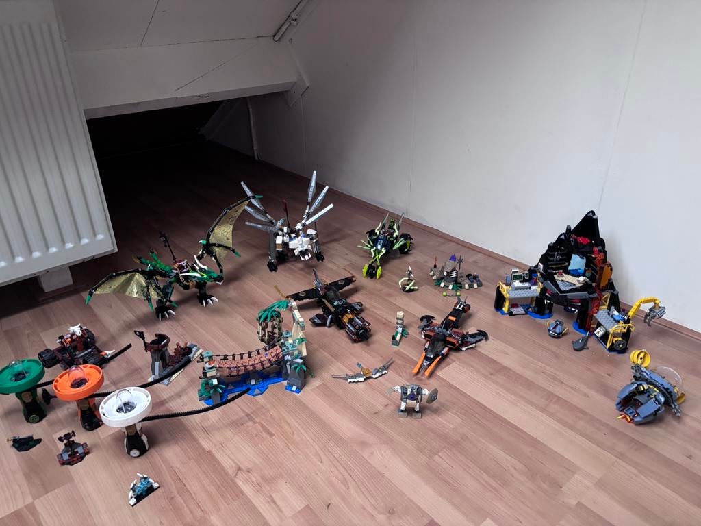 12 lego ninjago sets., Ophalen, Zo goed als nieuw