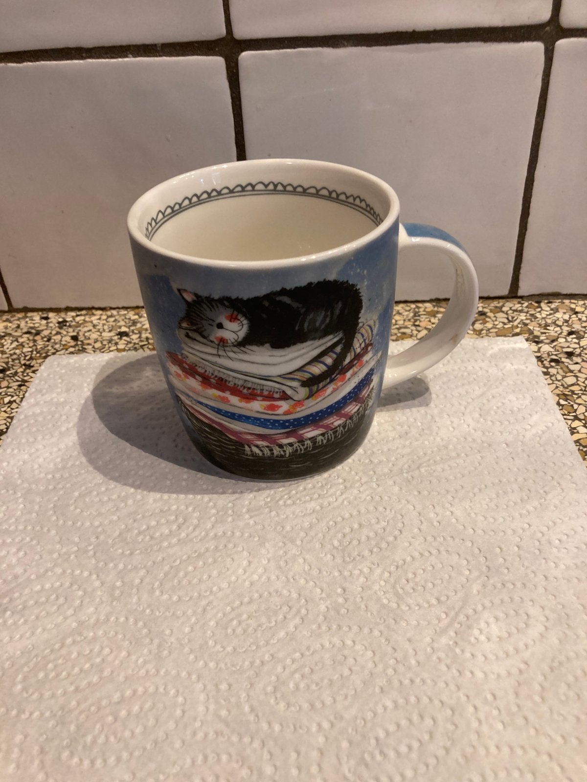 Beker poes, Huis en Inrichting, Keuken | Servies, Ophalen of Verzenden, Zo goed als nieuw, Overige stijlen, Overige typen