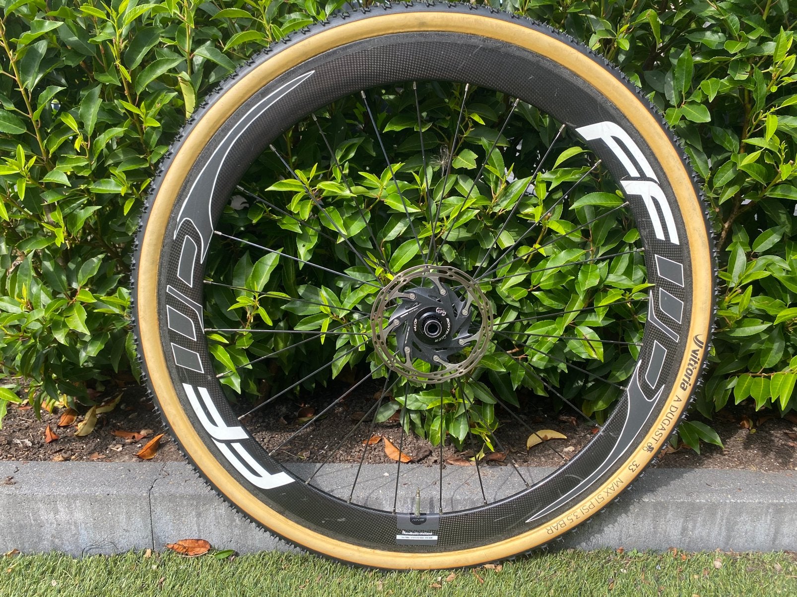FFWD wielset met Dugast Rhino tubes - tubular, Fietsen en Brommers, Ophalen of Verzenden, Zo goed als nieuw