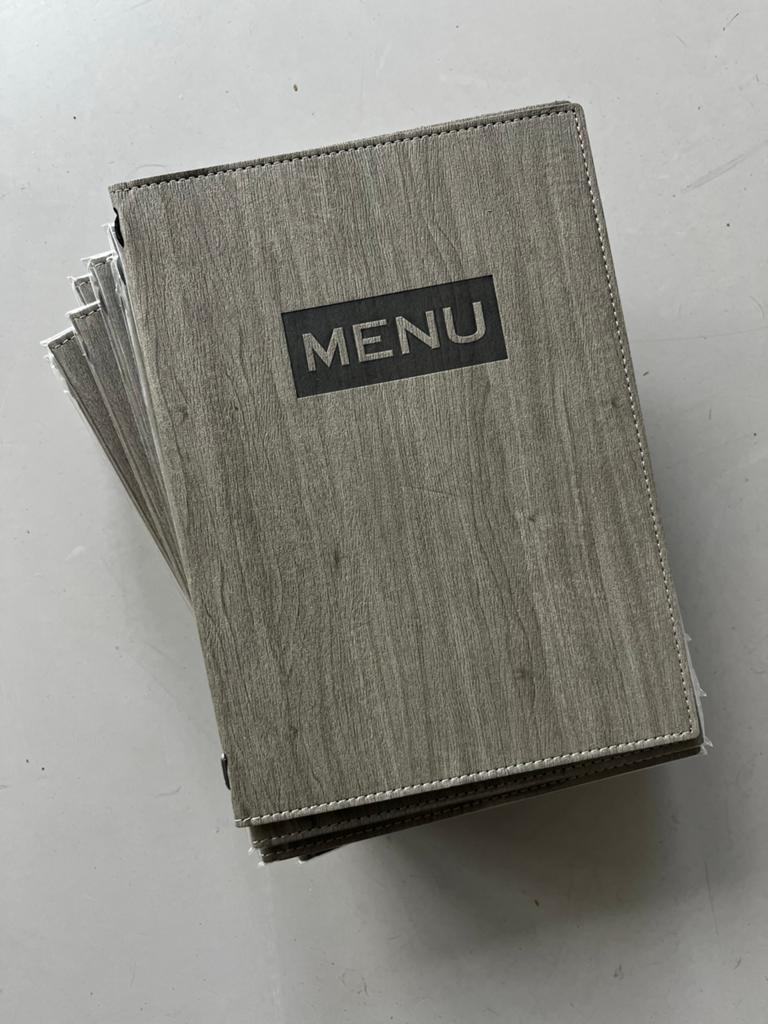 Set van 17 horeca menukaarten Multimap nieuw in verpakking, Ophalen of Verzenden