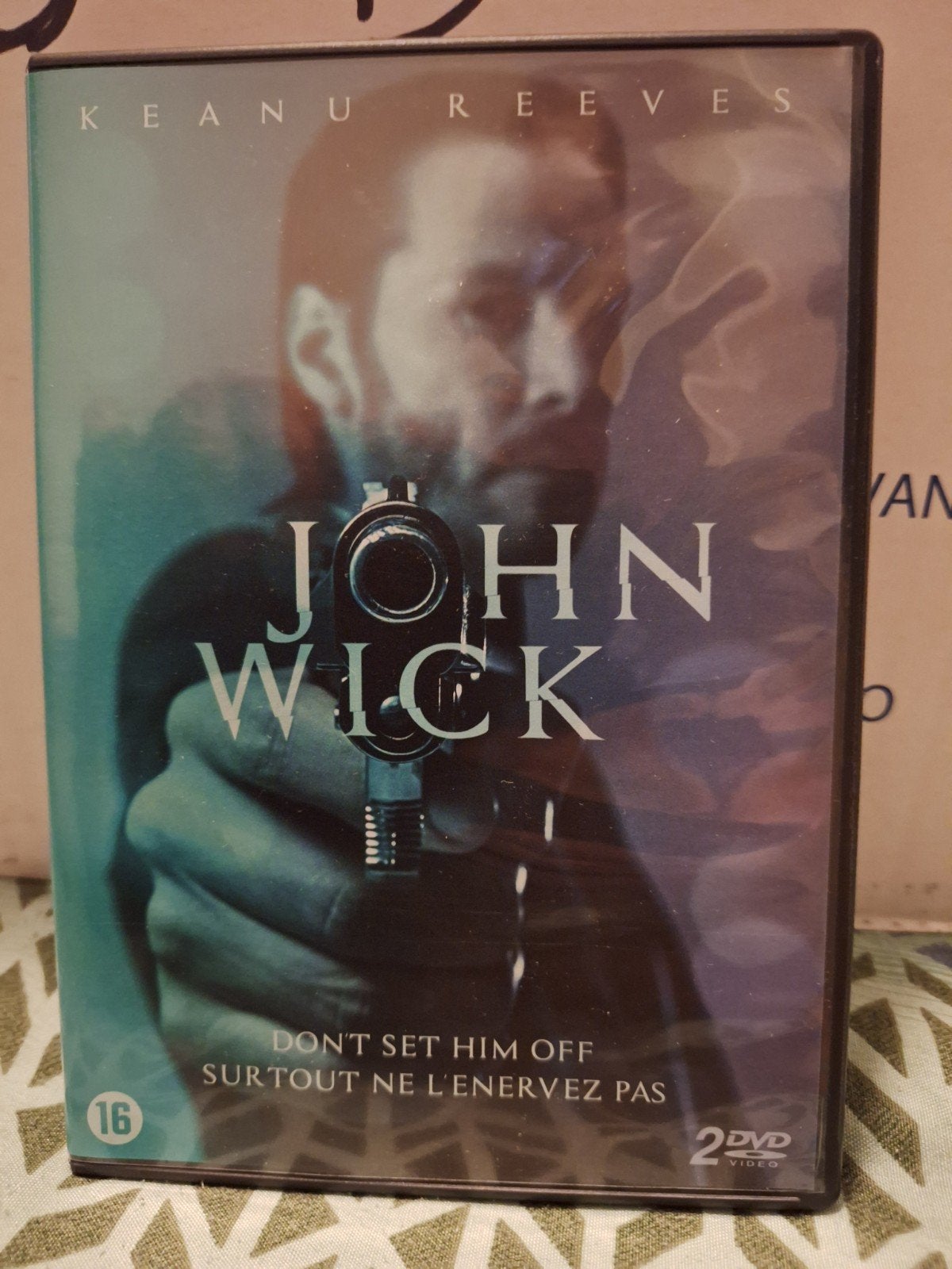 John Wick DVD - Actiethriller met Keanu Reeves, Cd's en Dvd's, Engels, Vanaf 16 jaar, Ophalen of Verzenden, Zo goed als nieuw