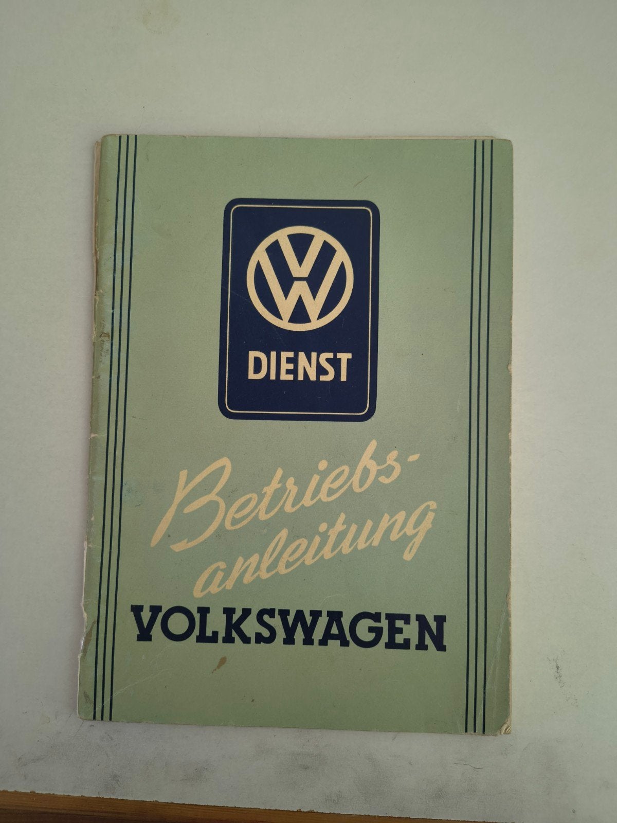 Originele VW Käfer Betriebsanleitung Juni 1952 – Brilkever /, Ophalen