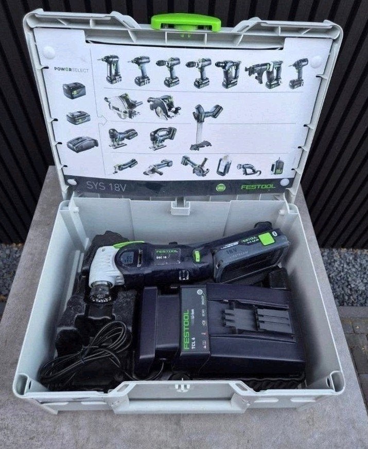 Festool OSC18 multitool Fein, Overige typen, Ophalen of Verzenden, Zo goed als nieuw, 30 tot 70 mm