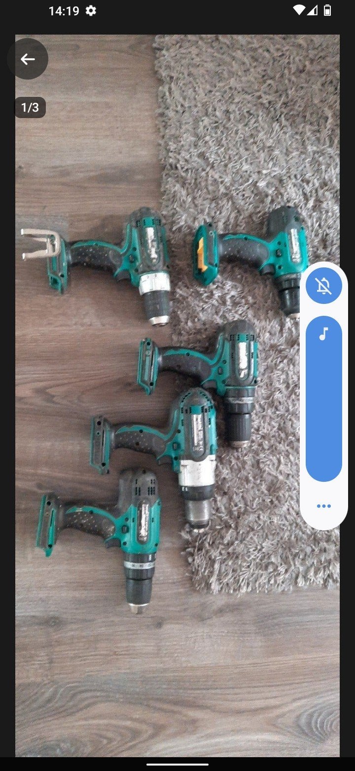 Makita Boormachines - Diverse Modellen, Doe-het-zelf en Verbouw, Gebruikt, Variabele snelheid, Ophalen of Verzenden, Boor- en Schroefmachine