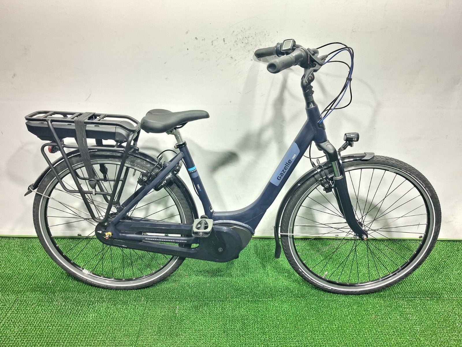 Gazelle paris C7 bosch avtive plus 500wh, Fietsen en Brommers, Fietsen | Dames | Damesfietsen, Ophalen, 47 tot 50 cm, Versnellingen
