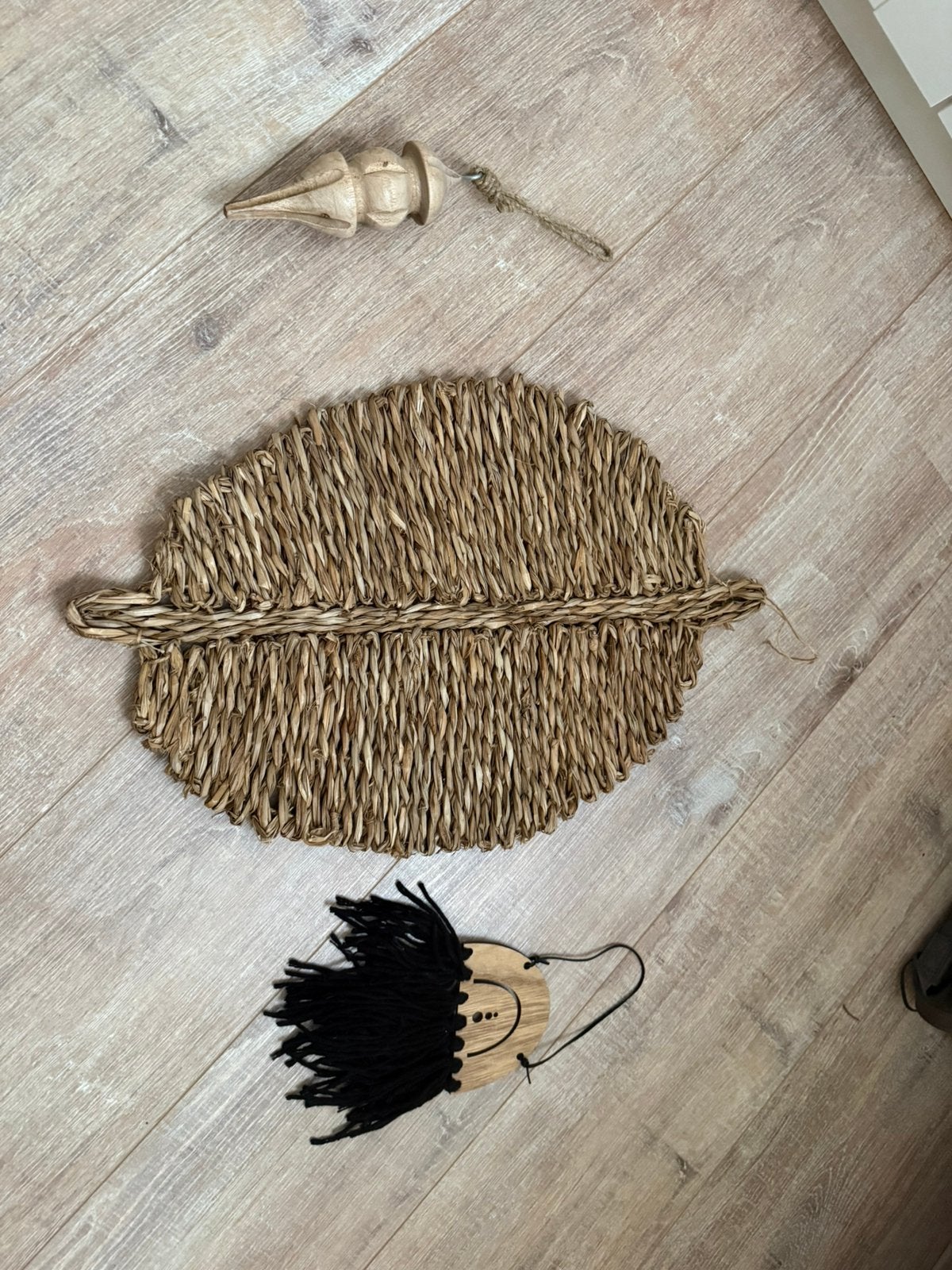 Leuke woonaccessoires om op te hangen in neutraaltinten, Hout, Gebruikt, Meerkleurig, Boho