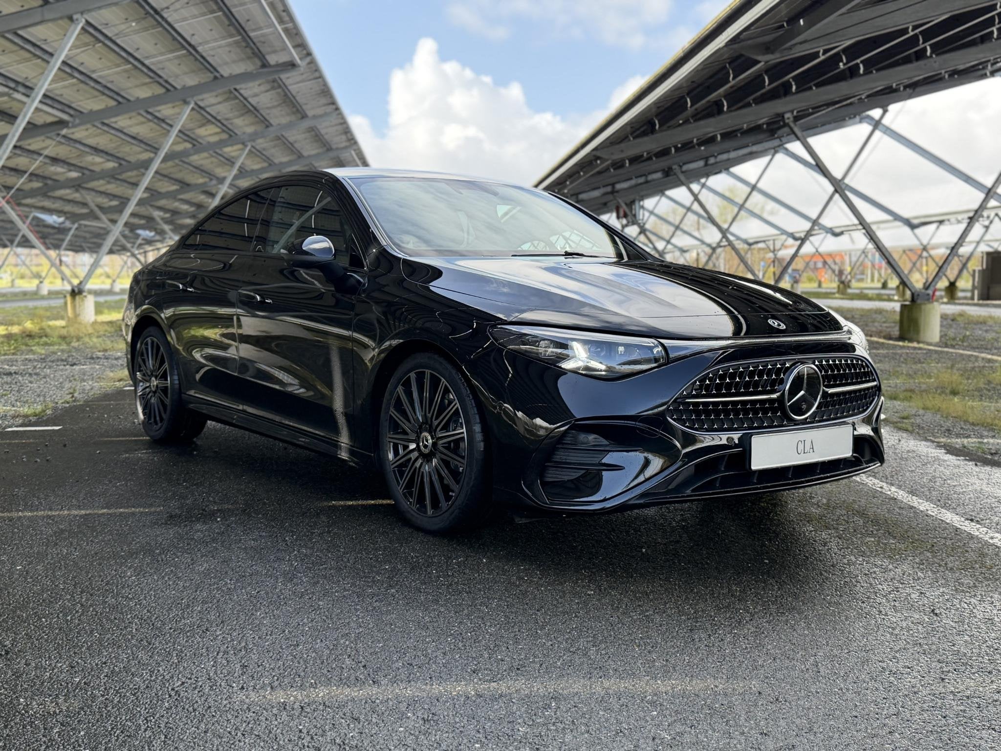 Mercedes-Benz CLA-Klasse 180 Business Solution AMG | Night |, Auto's, CLA, Automatische klimaatregeling, Zwart, Bedrijf