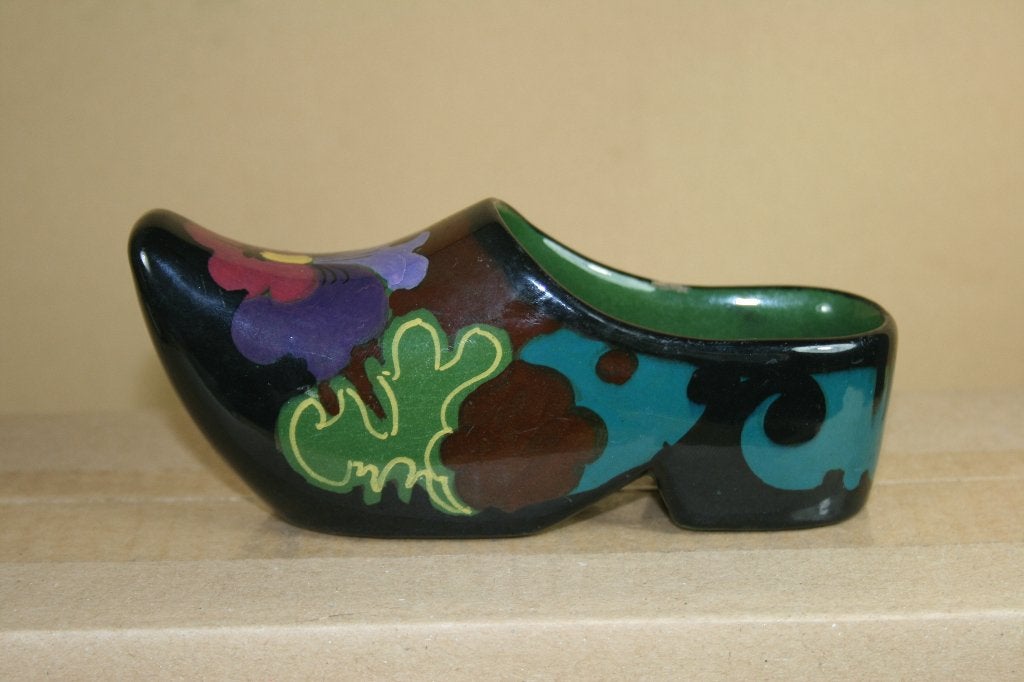 Glans plateel klomp Iris, Antiek en Kunst, Ophalen of Verzenden