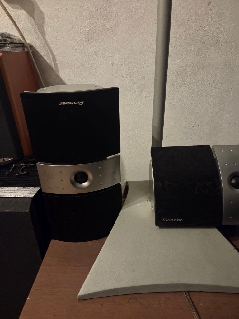 Pioneer VSX-D812 receiver ( complete Surroundset ), Ophalen, Zo goed als nieuw, Tuner of Radio, Pioneer