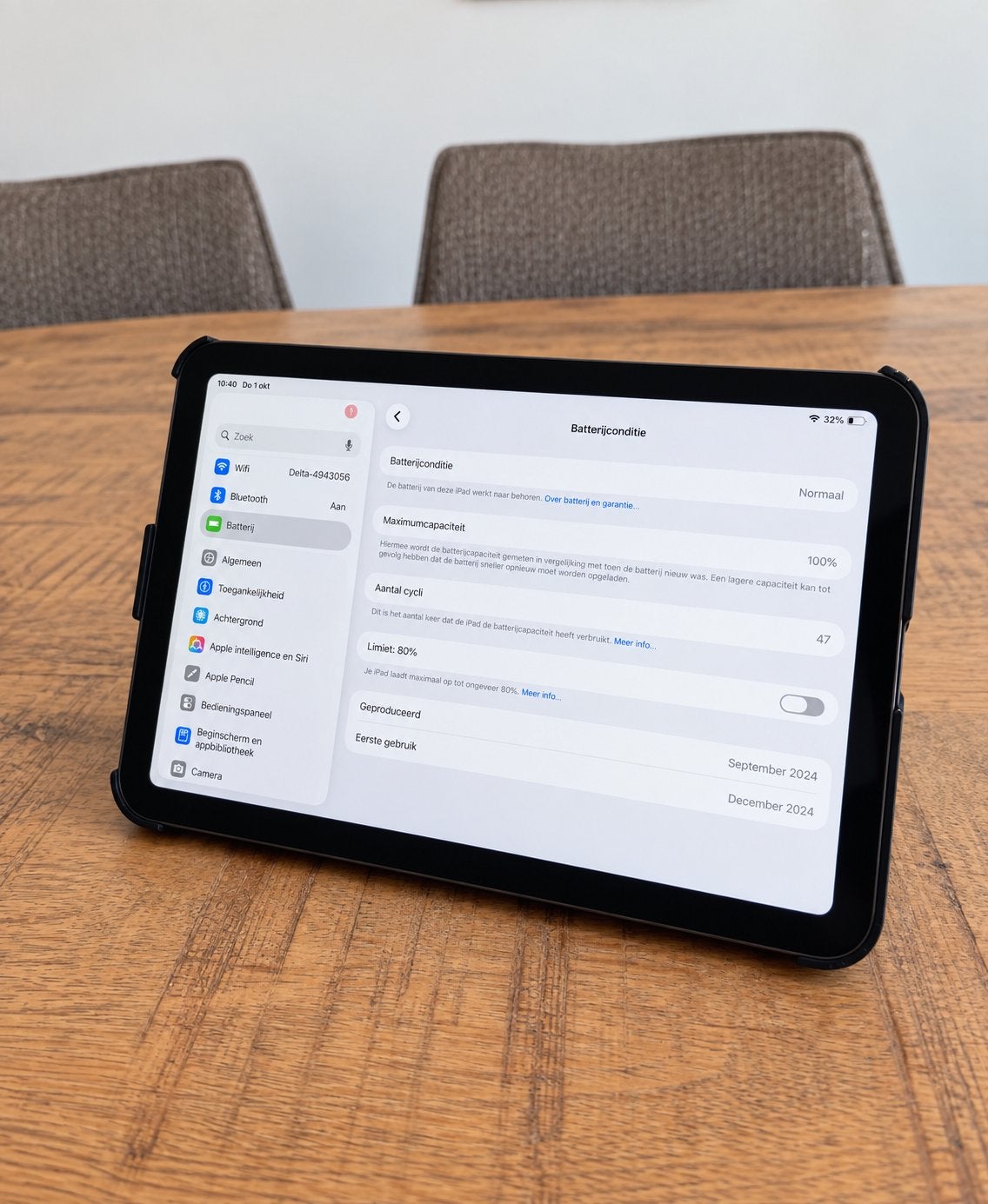 Foto 8 van Apple iPad mini (A17 Pro) 2024 | 128GB | Grey | Nette Staat!