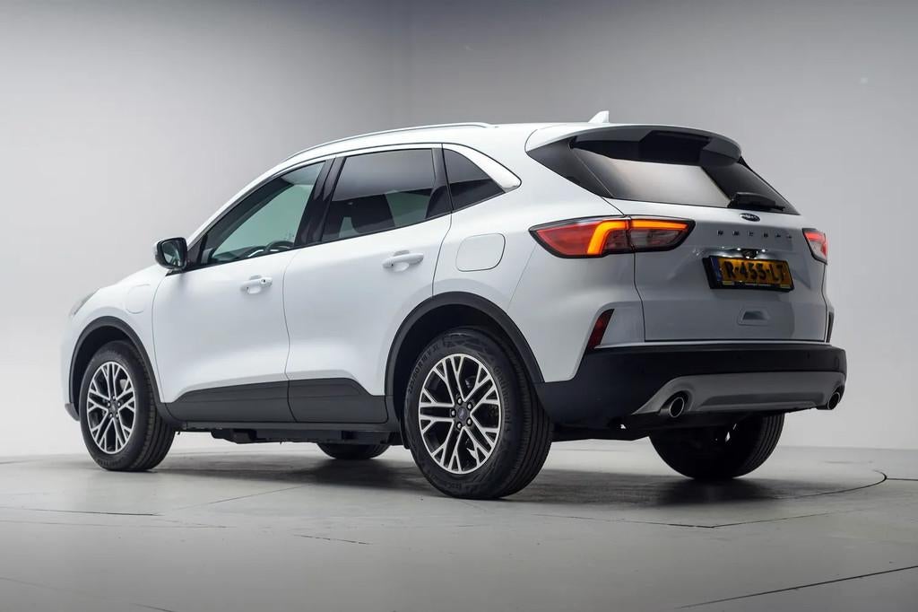 Ford Kuga 2.5 PHEV Titanium Aut. [ LED B&O Stoelverwarming A, Auto's, Automaat, Gebruikt, Wit, Origineel Nederlands