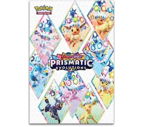 Poster - Pokémon Scarlet & Violet Prismatic Evolutions, Ophalen of Verzenden, Nieuw, Overige typen