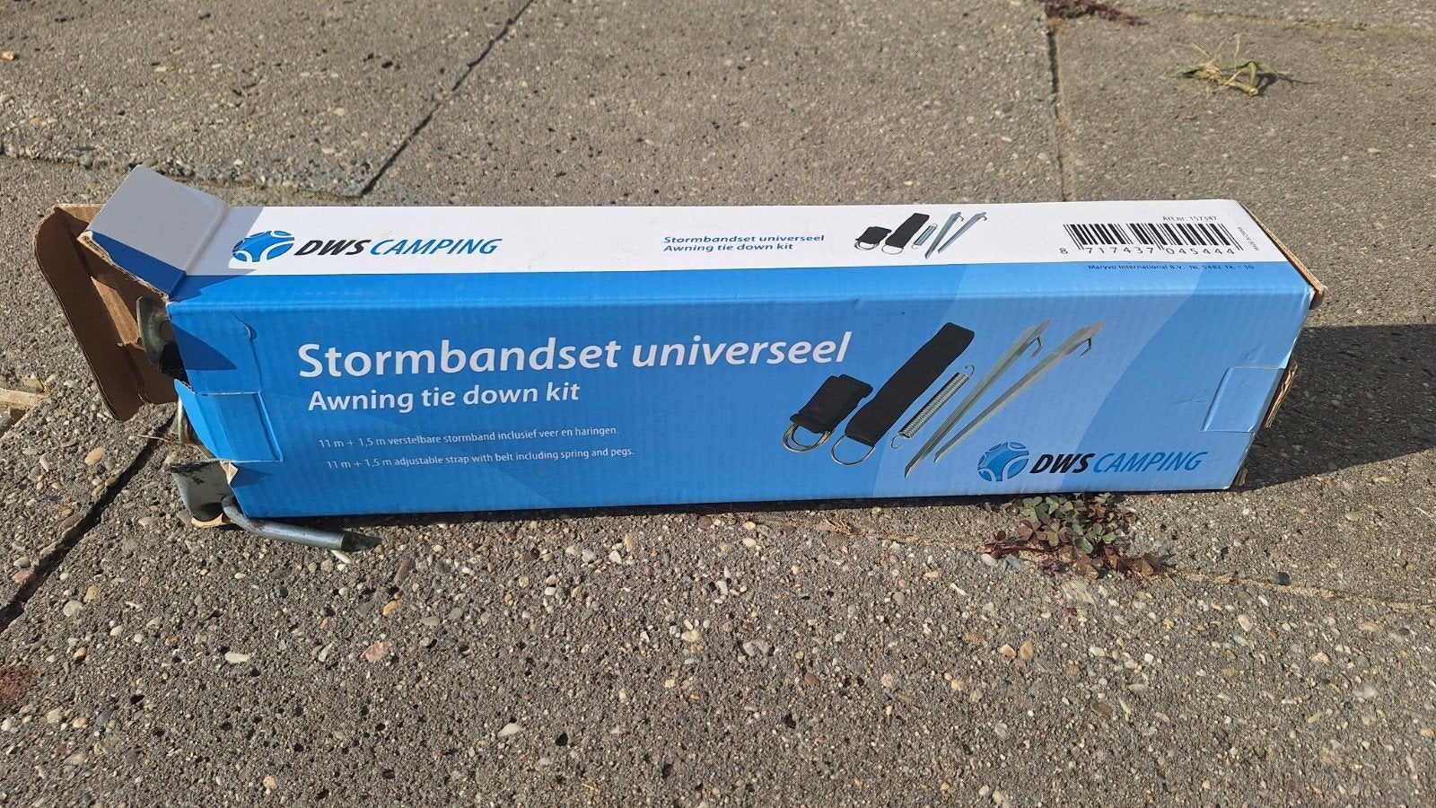 DWS Camping Stormbandset Universeel - Luifel Afspan Kit, Ophalen of Verzenden, Gebruikt