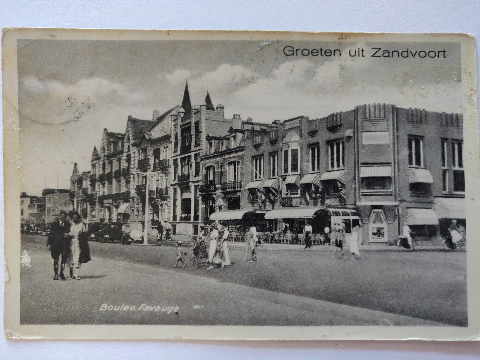 C190 Zandvoort 1941, Ophalen of Verzenden, 1920 tot 1940, Noord-Holland