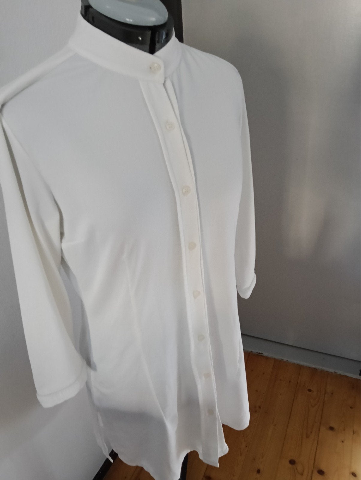 Angelle Milan Witte Blouse Maat S, Angelle Milan, Wit, Ophalen of Verzenden, Zo goed als nieuw