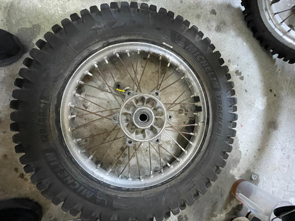 Achterwiel DRZ400 E, Ophalen of Verzenden, Gebruikt