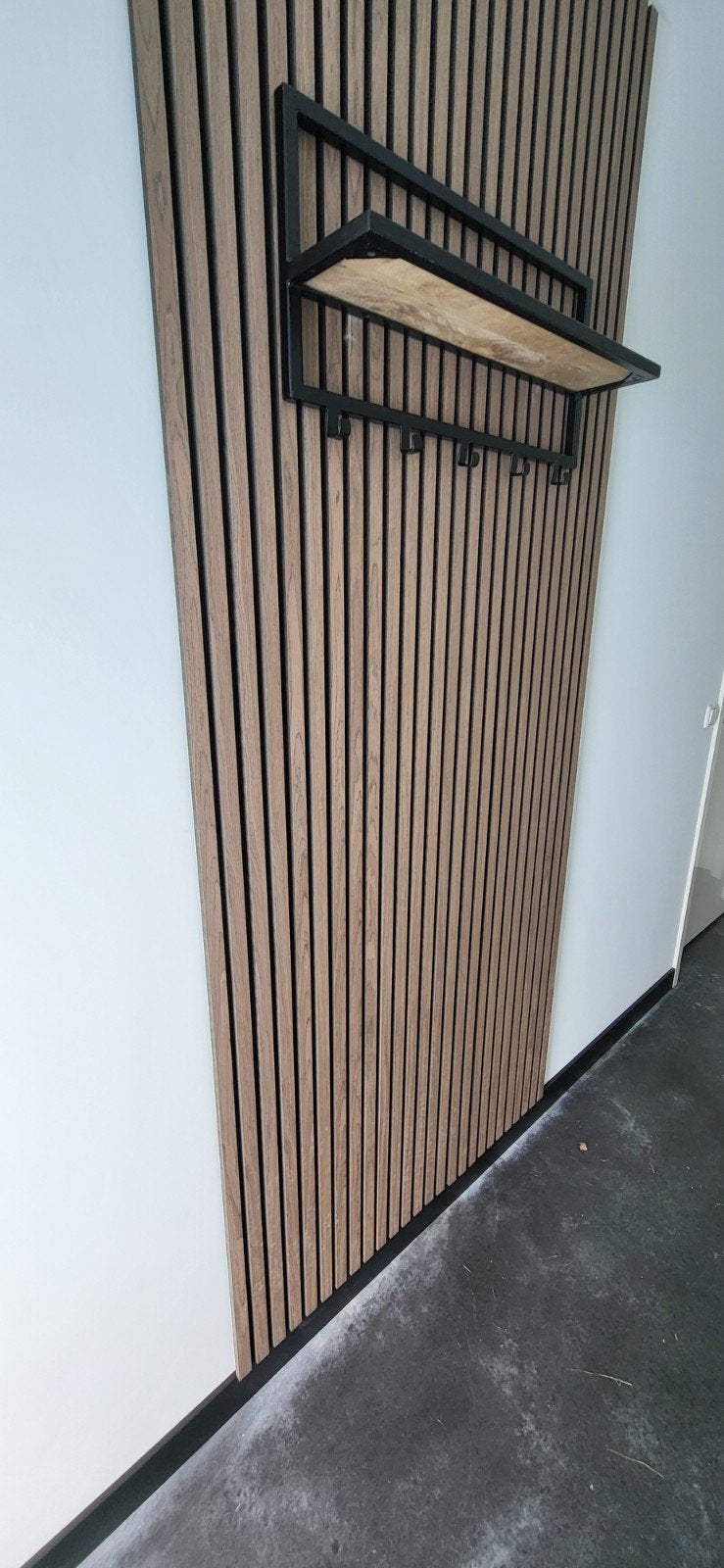 Twee nieuwe akoestische wandpanelen walnoot 60x280cm, Ophalen, Nieuw