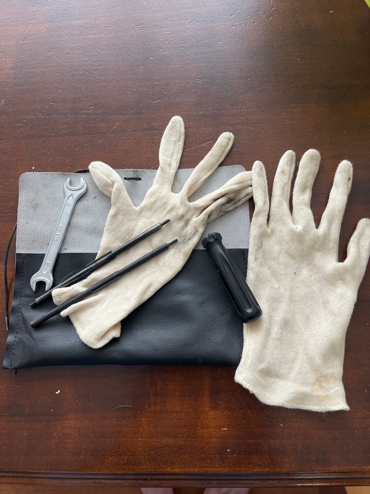Volvo V70 1999 Schroevendraaier set met handschoenen, Ophalen, Gebruikt, Volvo