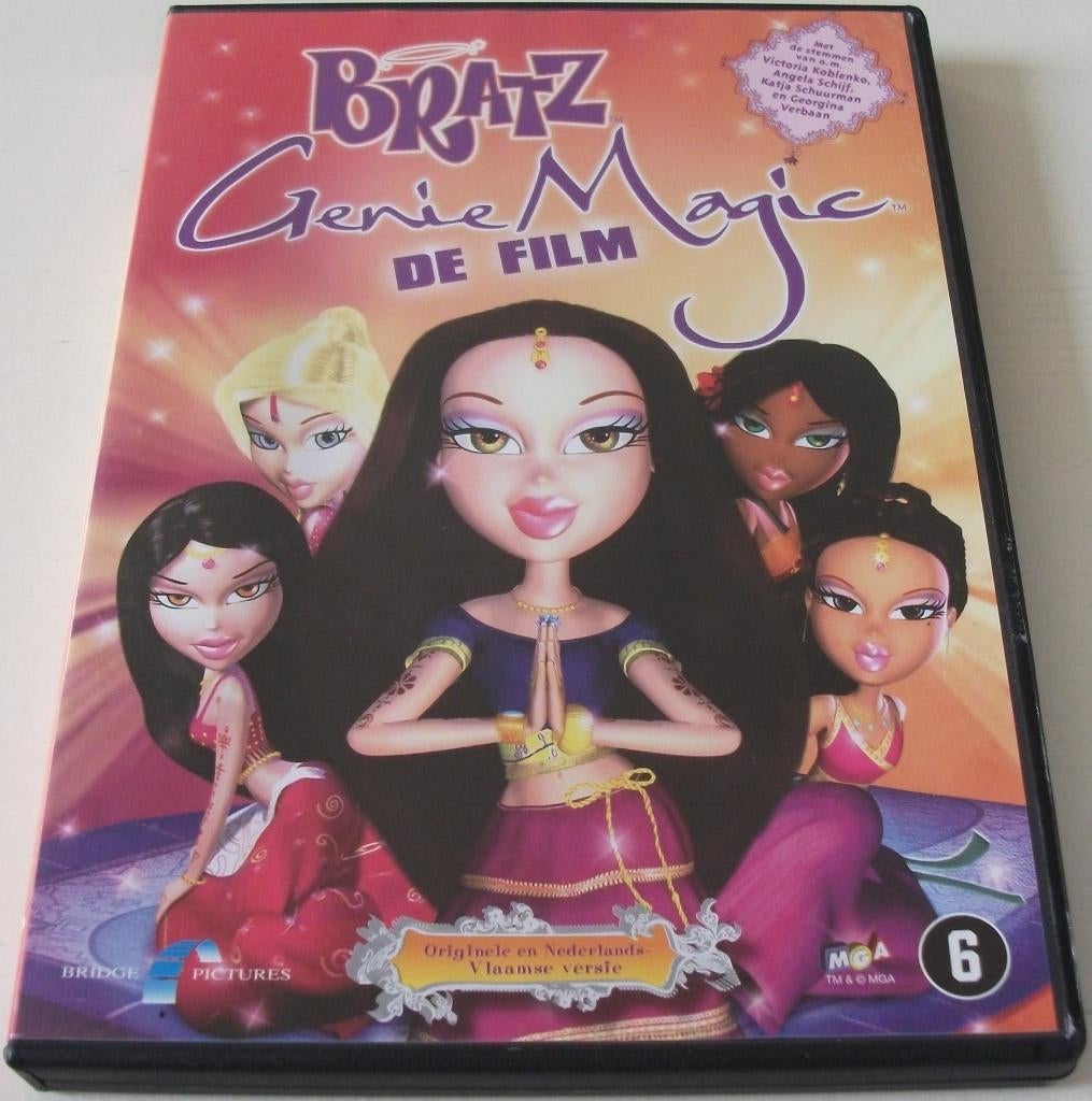 Dvd *** BRATZ *** Genie Magic, Avontuur, Ophalen of Verzenden, Zo goed als nieuw, Vanaf 6 jaar