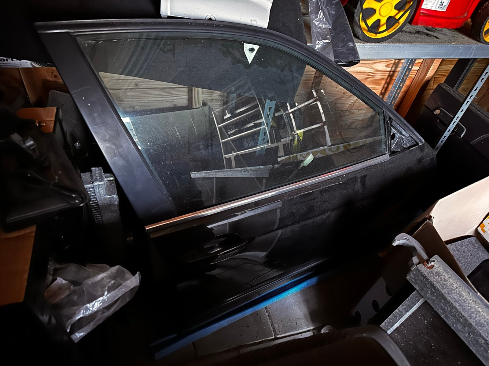 BMW E46 Touring Deur voor rechts Saphirschwarz Metallic, Auto-onderdelen, Ophalen, Gebruikt, BMW