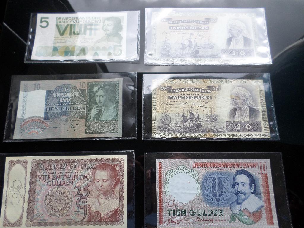 nederlandse bankbiljetten, Postzegels en Munten, Bankbiljetten | Nederland, Ophalen of Verzenden, 10 gulden, Setje