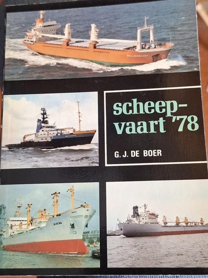 Scheepvaart '78 - G.J. de Boer (Copyright 1977), Ophalen of Verzenden, Gelezen, Overige typen