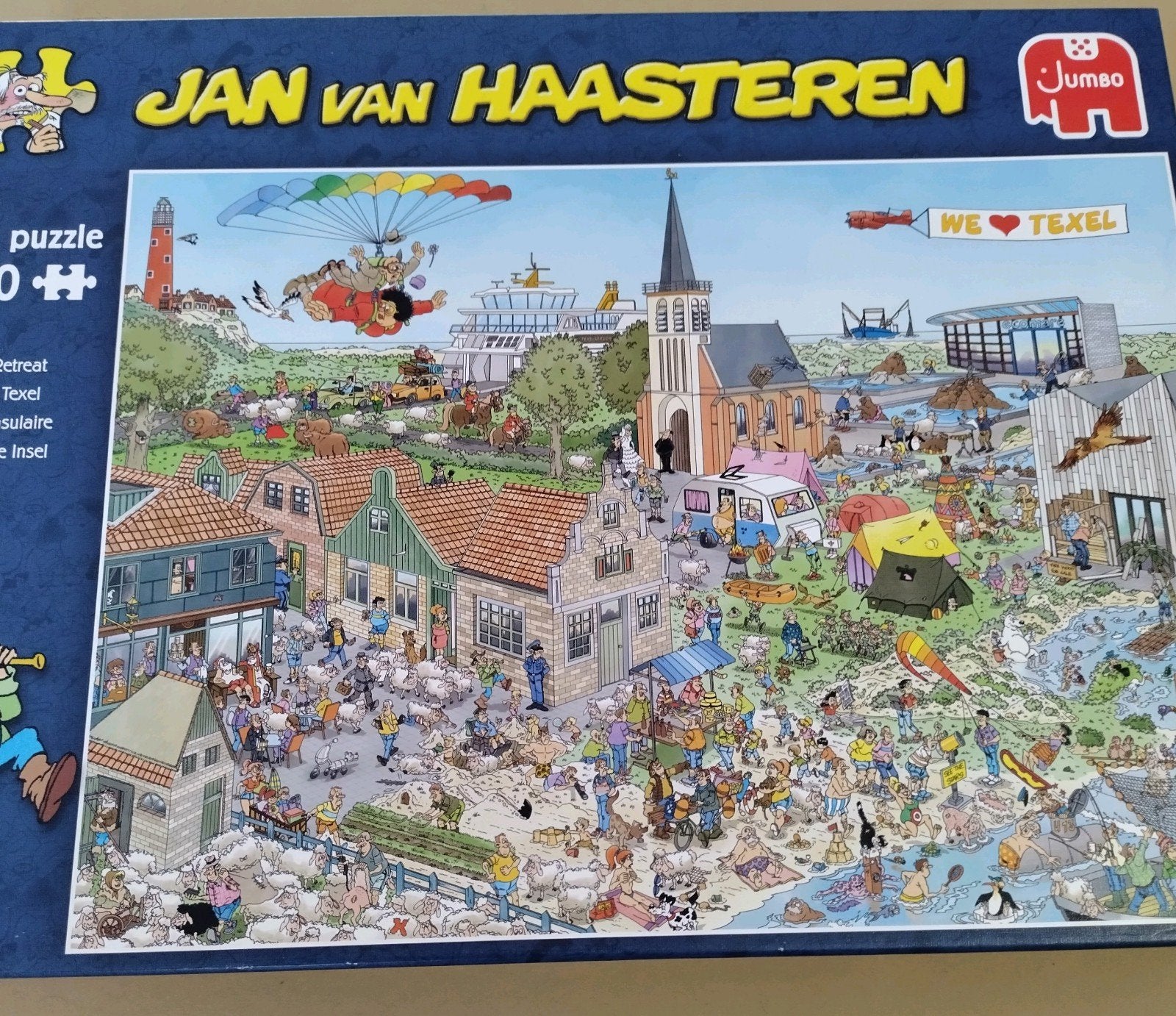 Jan van Haasteren puzzels, Ophalen of Verzenden, 500 t/m 1500 stukjes, Zo goed als nieuw