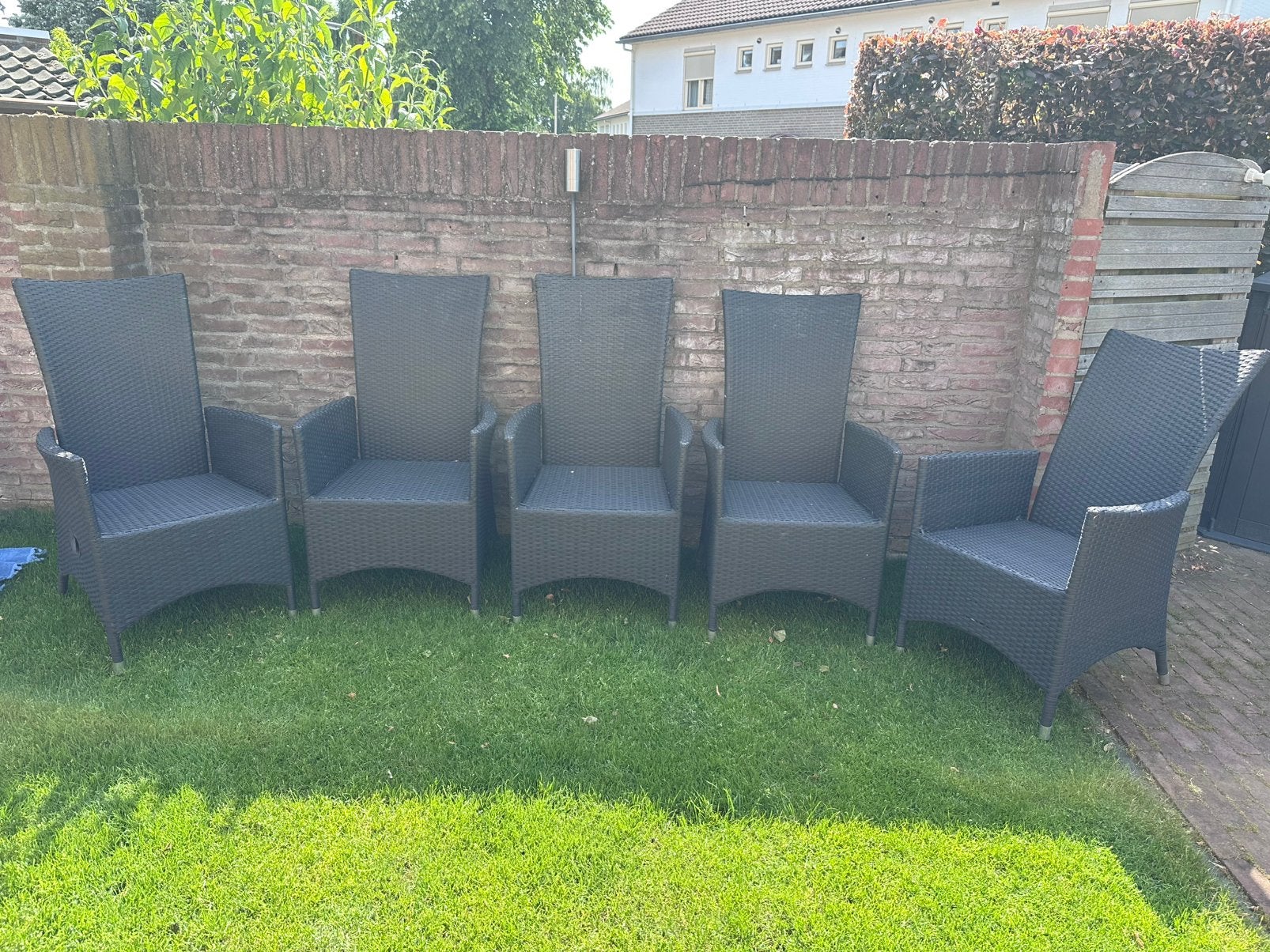 5 stoelen bois le duc zie beschrijving, Ophalen, Gebruikt