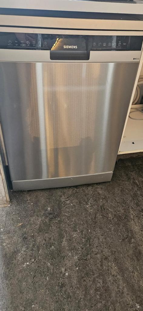 Siemens Vaatwasser IQ 300 Zilver (Smart), Ophalen of Verzenden, Zo goed als nieuw, 85 tot 90 cm