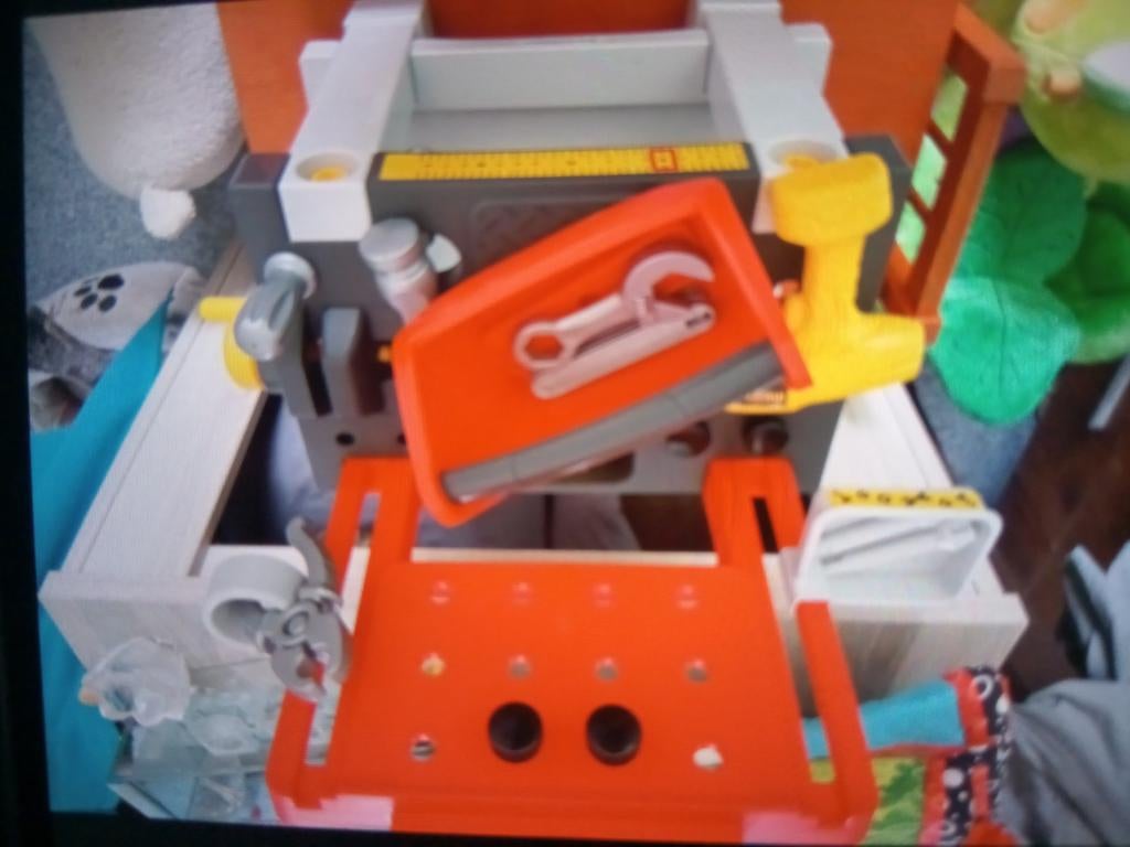 Werkbank met gereedschap, Kinderen en Baby's, Speelgoed | Speeltafels, Ophalen of Verzenden, Nieuw