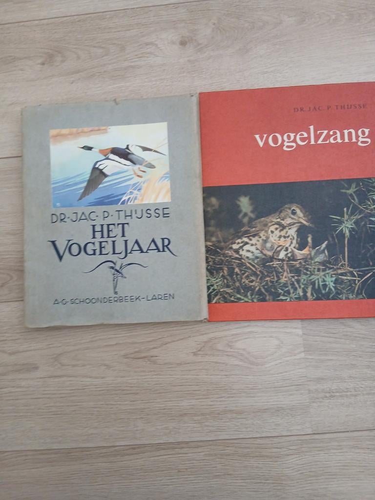 Jac.P.Thijsse Het vogeljaar en vogelzang, Boeken, Ophalen of Verzenden, Vogels