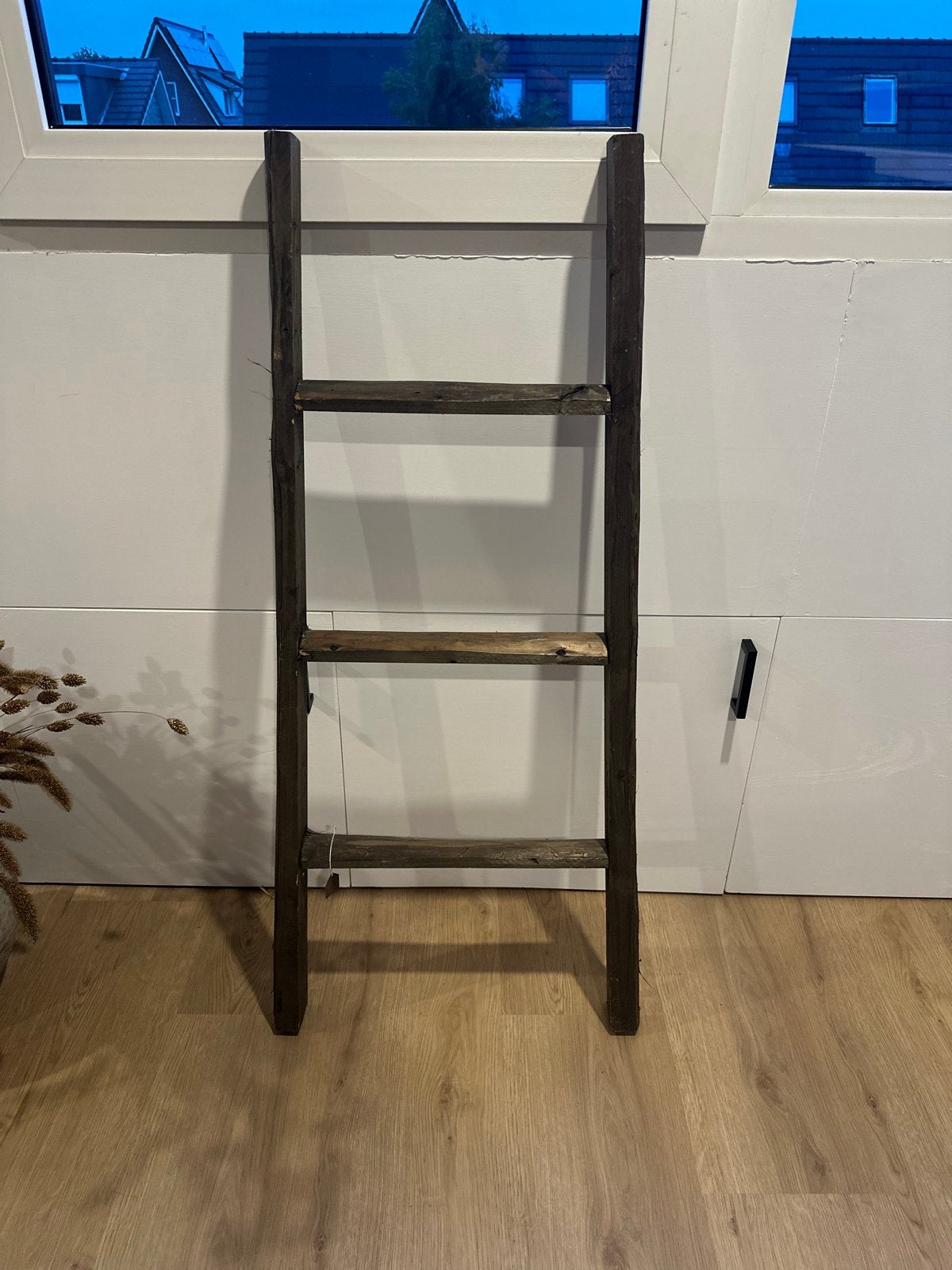 Decoratieve houten ladder - Long Island Living, Ophalen, Hout, Bruin, Landelijk