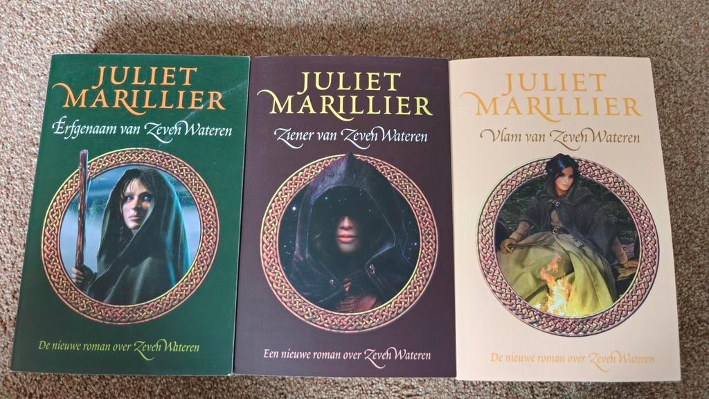 Deel 4 +  5  + 6 van Zeven Wateren, Ophalen of Verzenden, Zo goed als nieuw, Juliet Marillier
