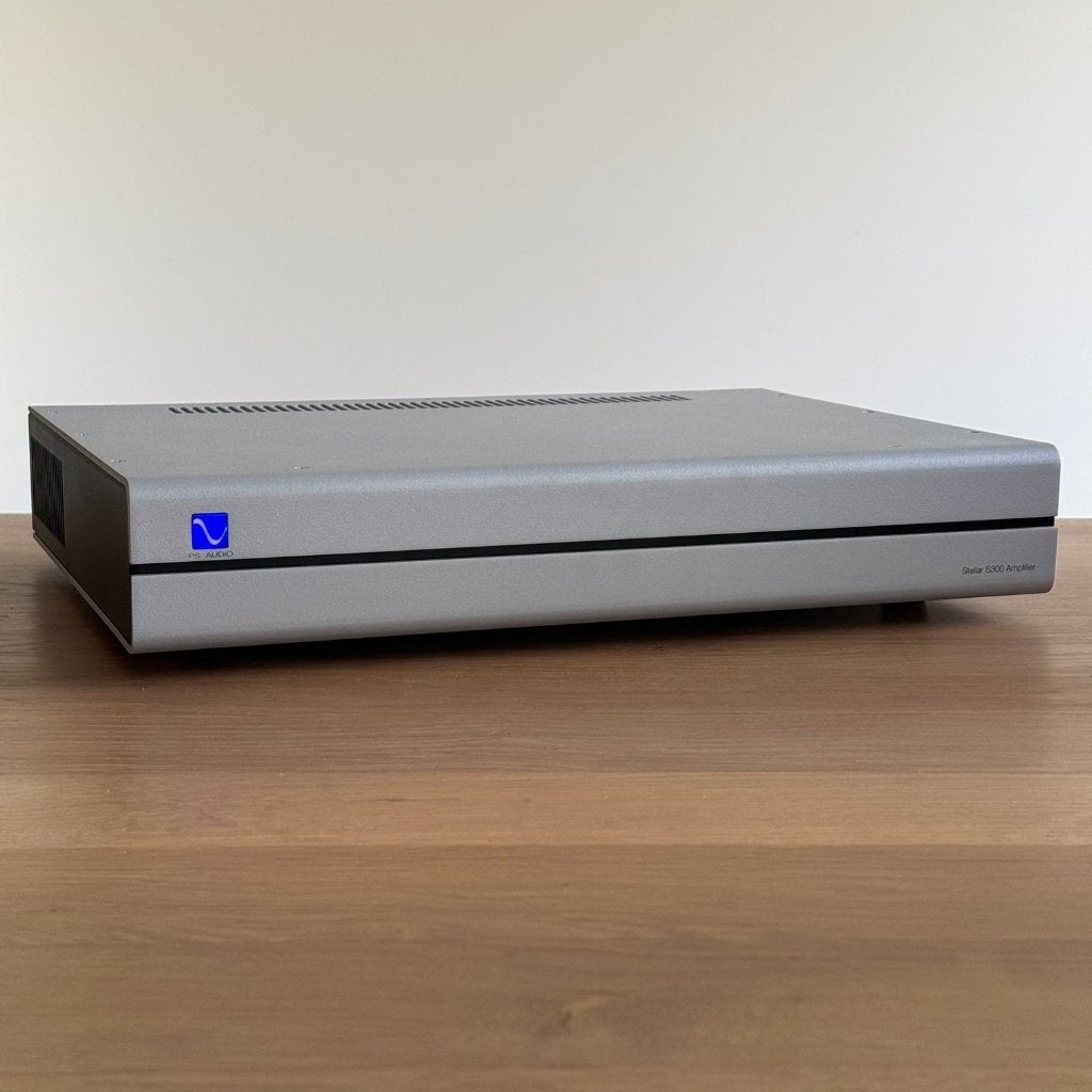 PS Audio Stellar S300 eindversterker, Zo goed als nieuw, 120 watt of meer, Stereo, Ophalen