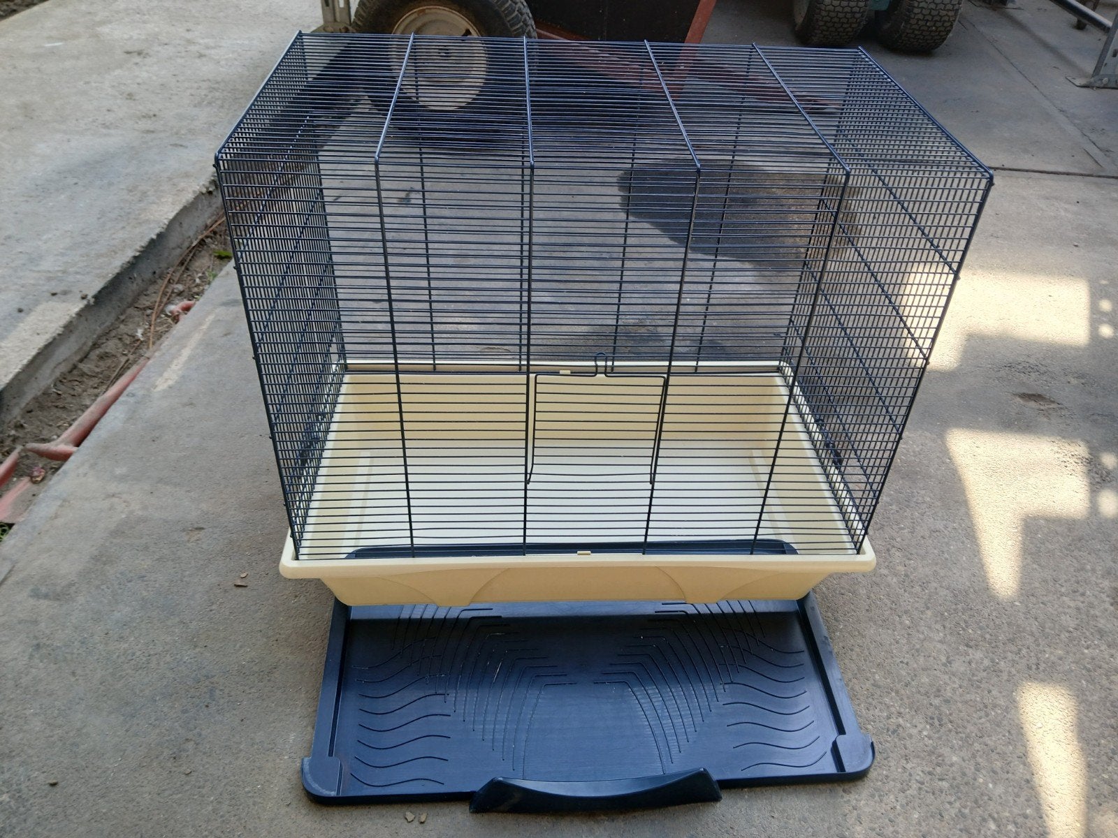 kleine vogelkooi, Dieren en Toebehoren, Ophalen, Zo goed als nieuw, Transportkoffer of -box