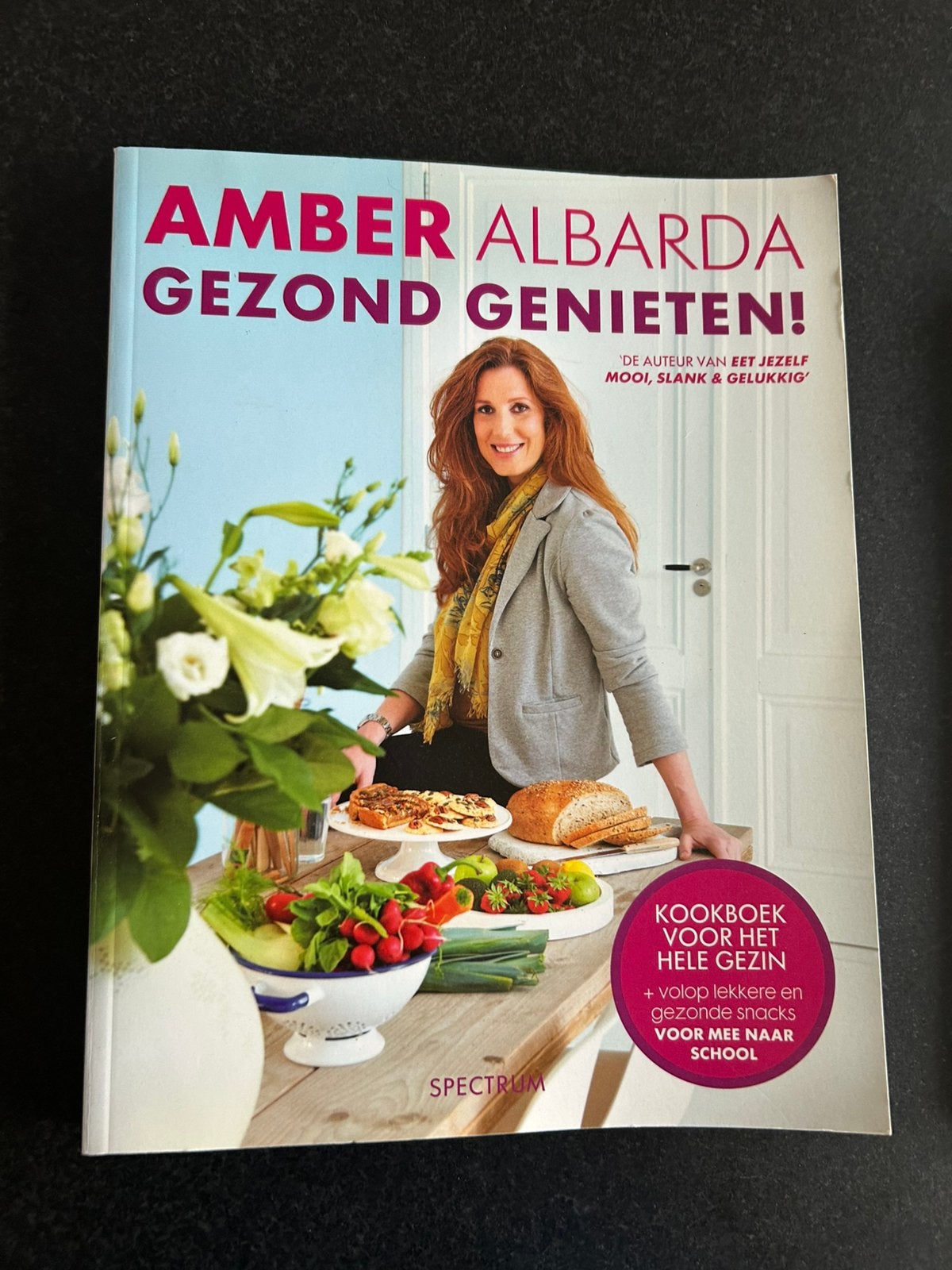 Amber Albarda - Gezond genieten!, Dieet en Voeding, Amber Albarda, Ophalen of Verzenden, Zo goed als nieuw