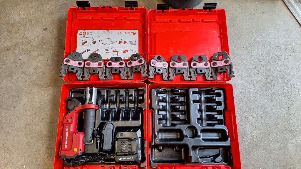 Rothenberger Romax Compact TT perstang met 8 bekken, ., Ophalen of Verzenden, Zo goed als nieuw, .