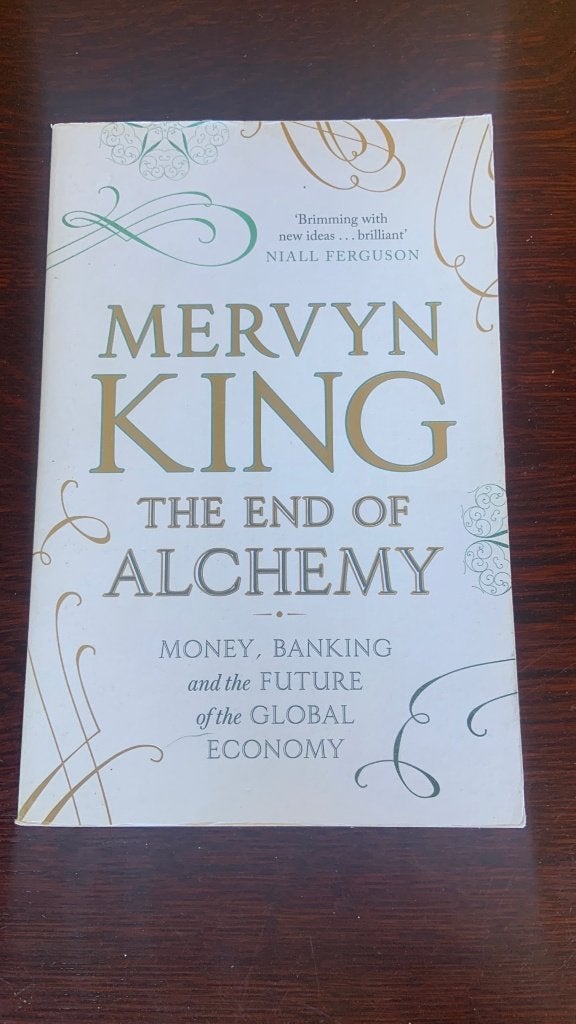 The end of alchemy- Mervyn King, Ophalen of Verzenden
