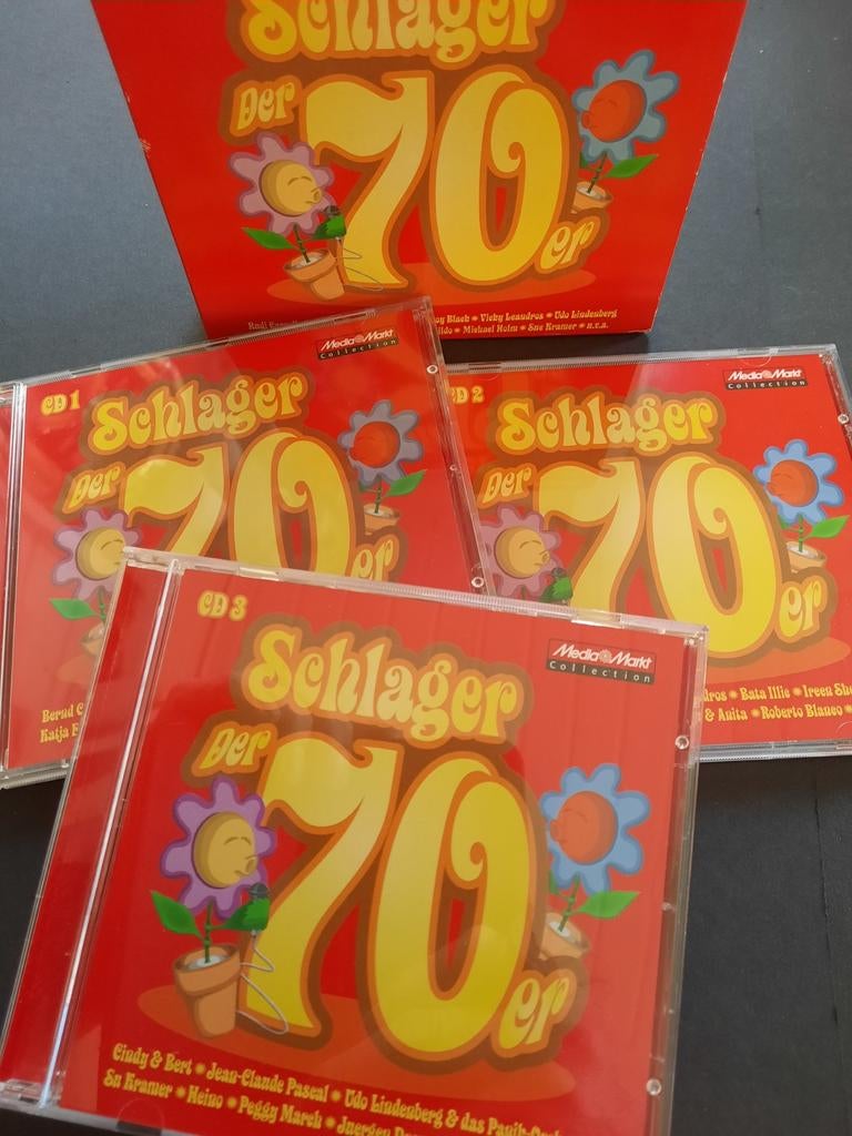 3 cd box   Schlager der 70er, Ophalen of Verzenden, Zo goed als nieuw, Boxset