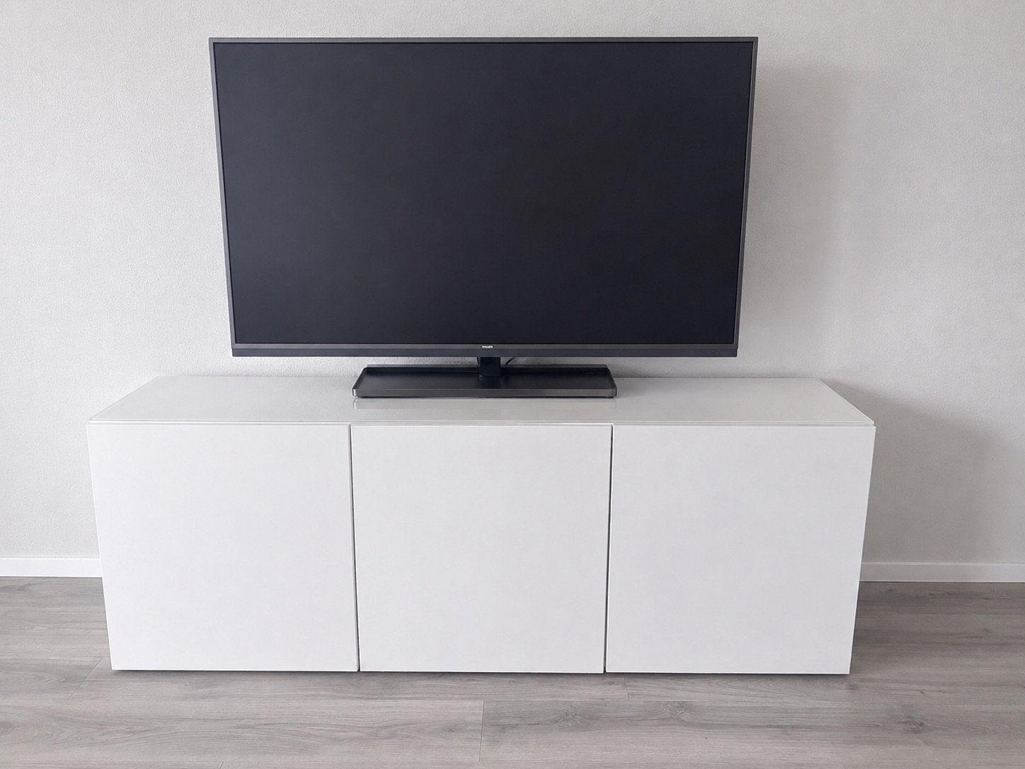 Ikea Besta TV meubel, Ophalen, 150 tot 200 cm, Scandinavisch, Zo goed als nieuw