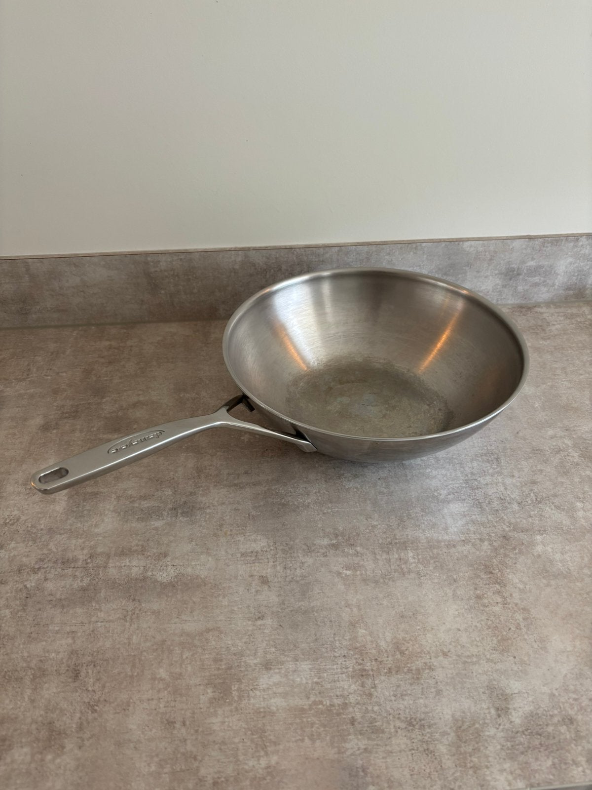Demeyere Industry 5 Wokpan 30 cm, Huis en Inrichting, Keuken | Potten en Pannen, Demeyere, PFAS-vrij, Ophalen of Verzenden, Zo goed als nieuw