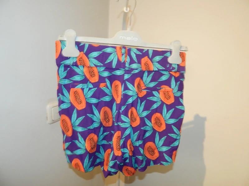 Fabienne Chapot korte short vruchten print in kleuren S, Verzenden, Paars, Zo goed als nieuw, Fabienne Chapot