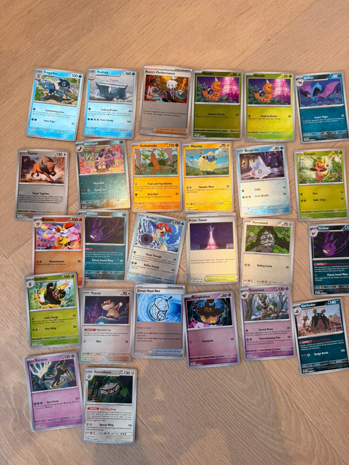 Reverse Holo’s Pokemon Chaos Rising, Ophalen of Verzenden, Nieuw, Losse kaart, Foil