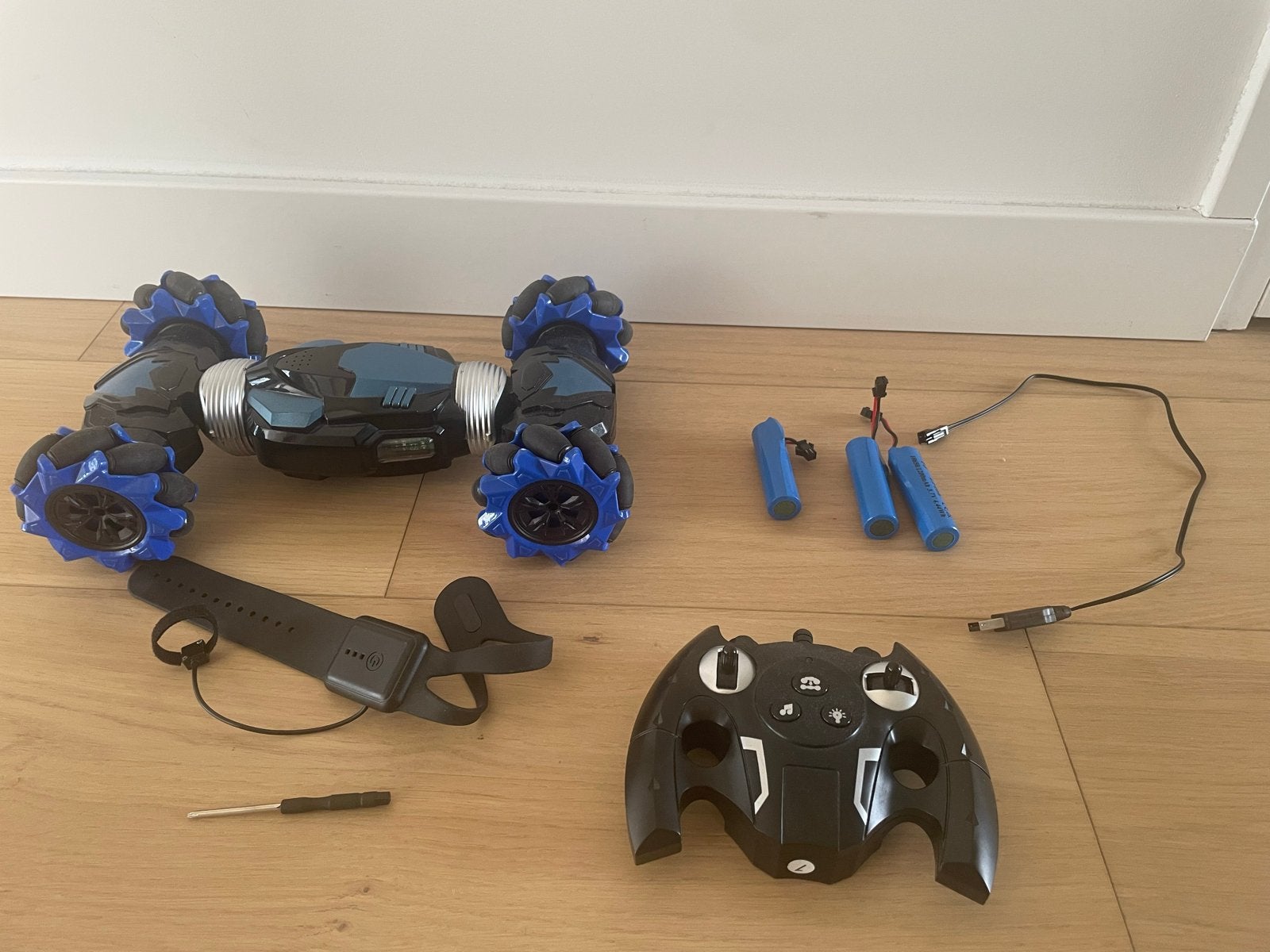 Hyper Actives Stunt RC Auto met Afstandsbediening, Ophalen, Gebruikt, Afstandsbediening
