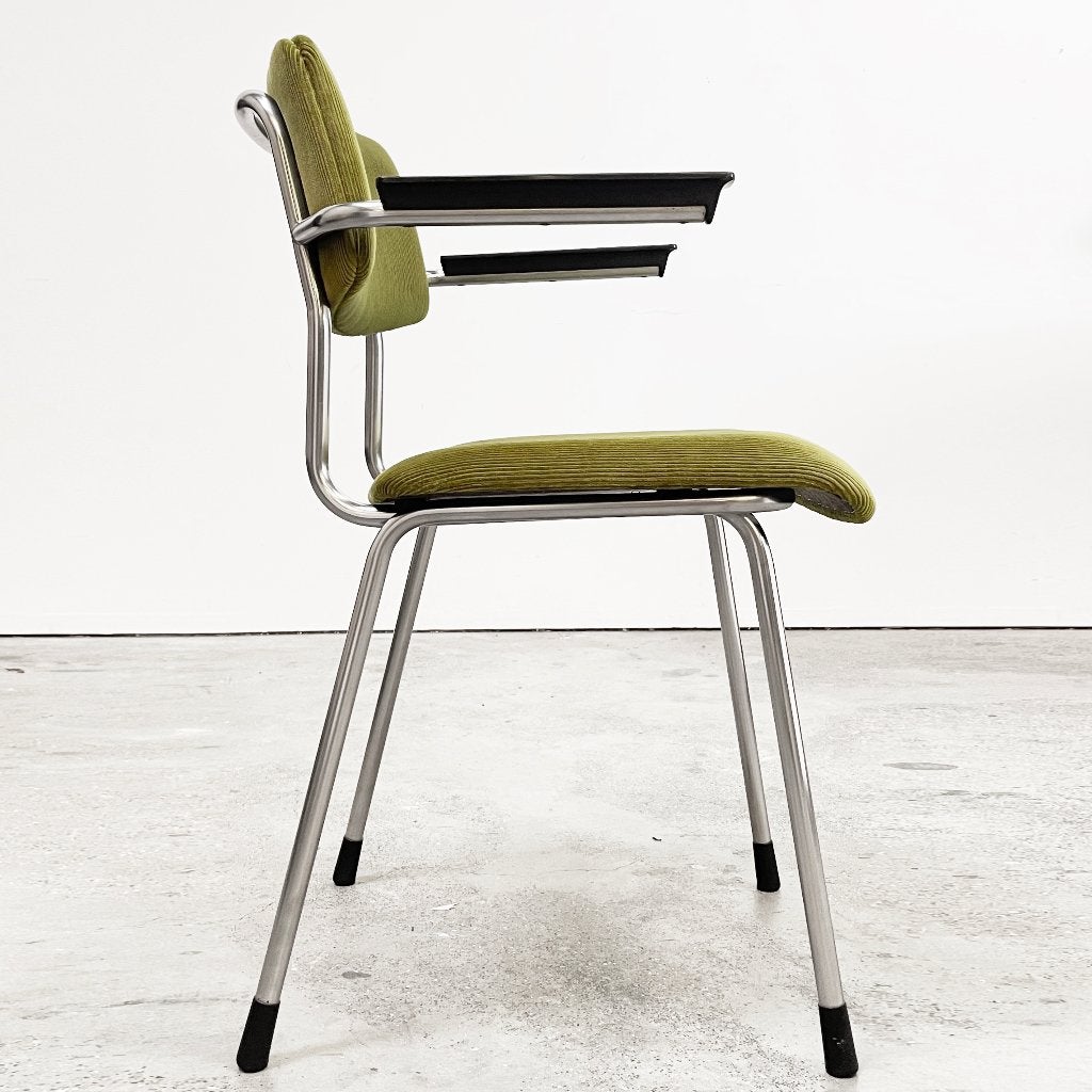 Vintage Gispen stoelen model 1235, info/prijs > beschrijving, Ophalen, Overige kleuren, Hout, Rijksstraatweg 188b 1115AV Duivendrecht