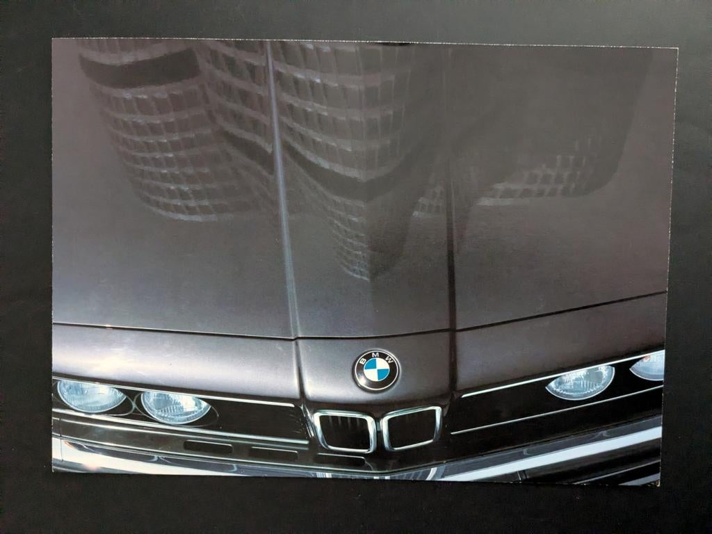 Brochure BMW modellen 2/1984, Ophalen of Verzenden, Zo goed als nieuw, BMW