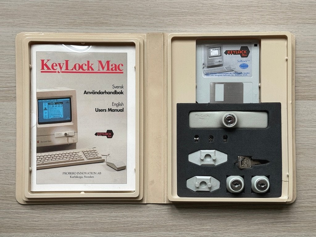 Keylock Mac, slot voor Macintosh 128k / Apple Macintosh, Ophalen of Verzenden